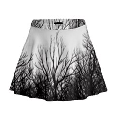 Forest Mini Flare Skirt by Brittlevirginclothing