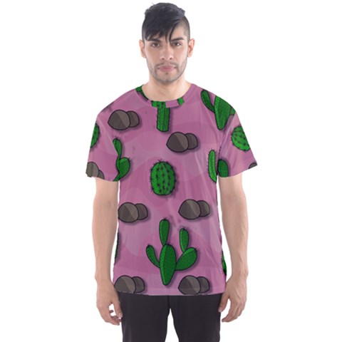 Cactuses 2 Men s Sport Mesh Tee by Valentinaart