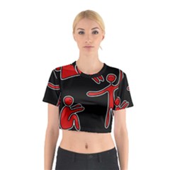 People Cotton Crop Top