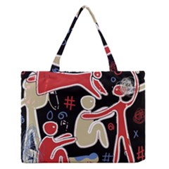 Family Medium Zipper Tote Bag