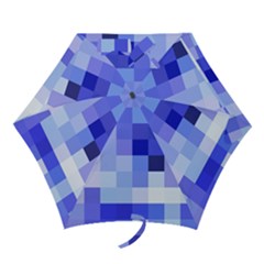 Pixie Blue Mini Folding Umbrellas