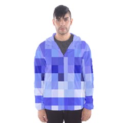 Pixie Blue Hooded Wind Breaker (men)