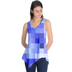 Pixie Blue Sleeveless Tunic by designsbyamerianna