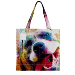 Layla Merch Zipper Grocery Tote Bag by tigflea