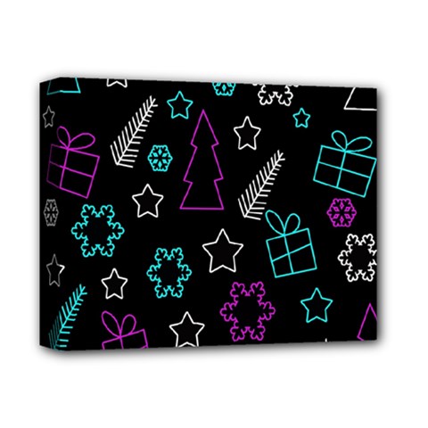 Creative Xmas Pattern Deluxe Canvas 14  X 11  by Valentinaart