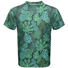 Tropical Plantation Pattern2 Men s Cotton Tee by kostolom3000shop