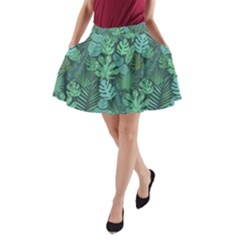 Tropical Plantation Pattern2 A-line Pocket Skirt by kostolom3000shop