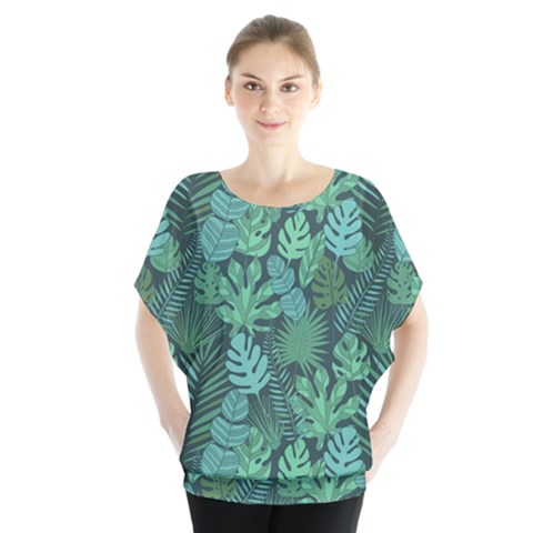 Tropical Plantation Pattern2 Blouse by kostolom3000shop