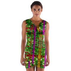 A Gift Given By Love Wrap Front Bodycon Dress