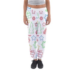 Simple Christmas Pattern Women s Jogger Sweatpants by Valentinaart