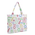 Simple Christmas pattern Medium Tote Bag View2