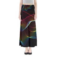 Imagine, Through The Abstract Rainbow Veil Maxi Skirts by DianeClancy