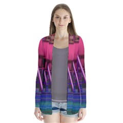 Jewel City, Radiant Rainbow Abstract Urban Cardigans by DianeClancy