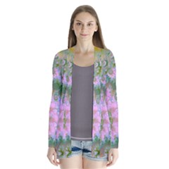 Rose Forest Green, Abstract Swirl Dance Cardigans by DianeClancy