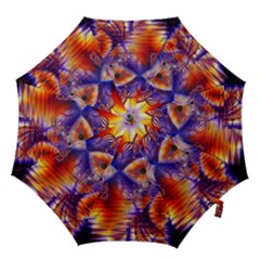 Winter Crystal Palace, Abstract Cosmic Dream (lake 12 15 13) 9900x7400 Smaller Hook Handle Umbrellas (medium) by DianeClancy