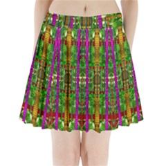 A Gift Given By Love Pleated Mini Skirt by pepitasart