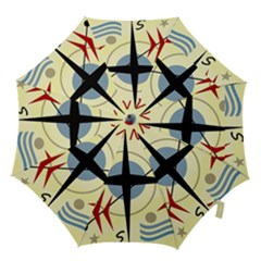 Compass 3 Hook Handle Umbrellas (small) by Valentinaart