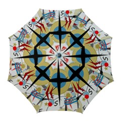 Compass 4 Golf Umbrellas by Valentinaart