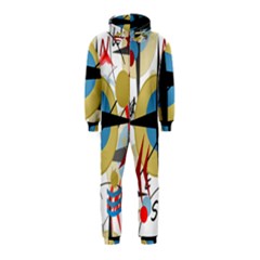 Compass 4 Hooded Jumpsuit (kids) by Valentinaart