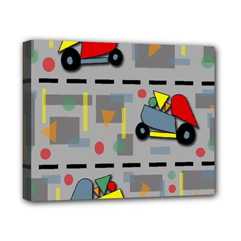 Toy Cars Canvas 10  X 8  by Valentinaart