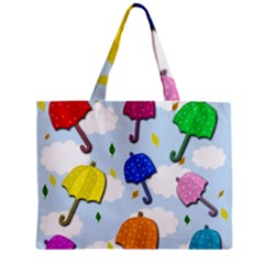 Umbrellas  Zipper Mini Tote Bag by Valentinaart