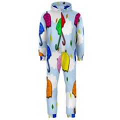 Umbrellas  Hooded Jumpsuit (men)  by Valentinaart