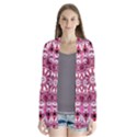 Twirling Pink, Abstract Candy Lace Jewels Mandala  Cardigans View1