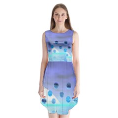 Moonlight Wonder, Abstract Journey To The Unknown Sleeveless Chiffon Dress   by DianeClancy