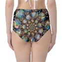 Marbled Spheres Spiral High-Waist Bikini Bottoms View2