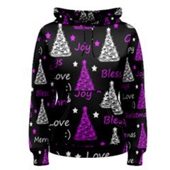 New Year Pattern - Purple Women s Pullover Hoodie by Valentinaart