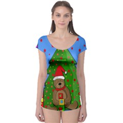 Xmas Gifts Boyleg Leotard 