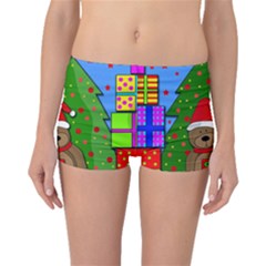 Xmas Gifts Boyleg Bikini Bottoms