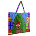 Xmas gifts Zipper Large Tote Bag View2