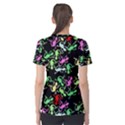 Playful lizards pattern Women s Sport Mesh Tee View2