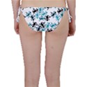 Lizards pattern - blue Bikini Bottom View2