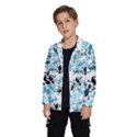 Lizards pattern - blue Wind Breaker (Kids) View2