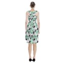 Lizards pattern - green Racerback Midi Dress View2