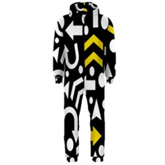 Right Direction - Yellow Hooded Jumpsuit (men)  by Valentinaart