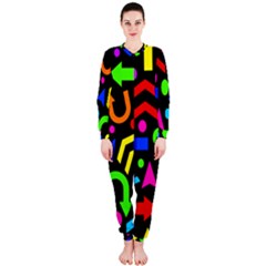 Right Direction - Colorful Onepiece Jumpsuit (ladies)  by Valentinaart