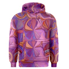 Candy Abstract Pink, Purple, Orange Men s Pullover Hoodie