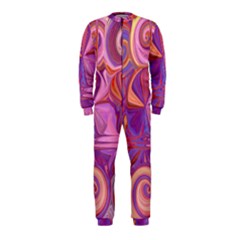 Candy Abstract Pink, Purple, Orange Onepiece Jumpsuit (kids)