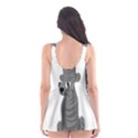 Gray cat Skater Dress Swimsuit View2