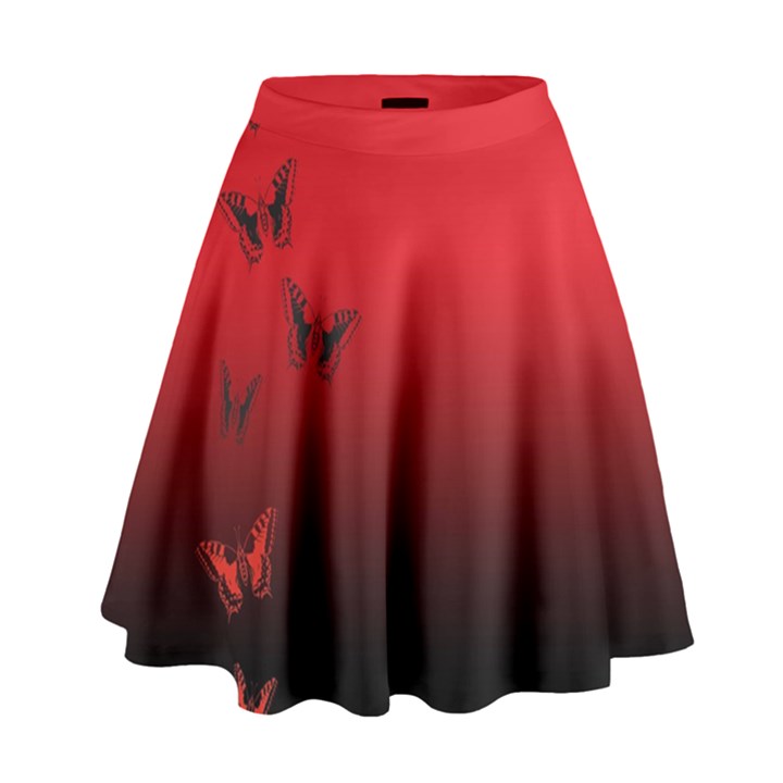 LEPIDOPTERAN High Waist Skirt