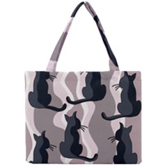 Elegant Cats Mini Tote Bag by Valentinaart