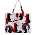 Elegant abstract cats  Zipper Mini Tote Bag View1