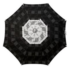 Black And White Geometric Straight Umbrellas