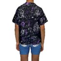 Abstract mind - purple Kids  Short Sleeve Swimwear View2