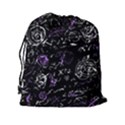 Abstract mind - purple Drawstring Pouches (XXL) View2