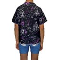 Abstract mind - magenta Kids  Short Sleeve Swimwear View2