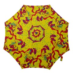 Yellow confusion Hook Handle Umbrellas (Small)